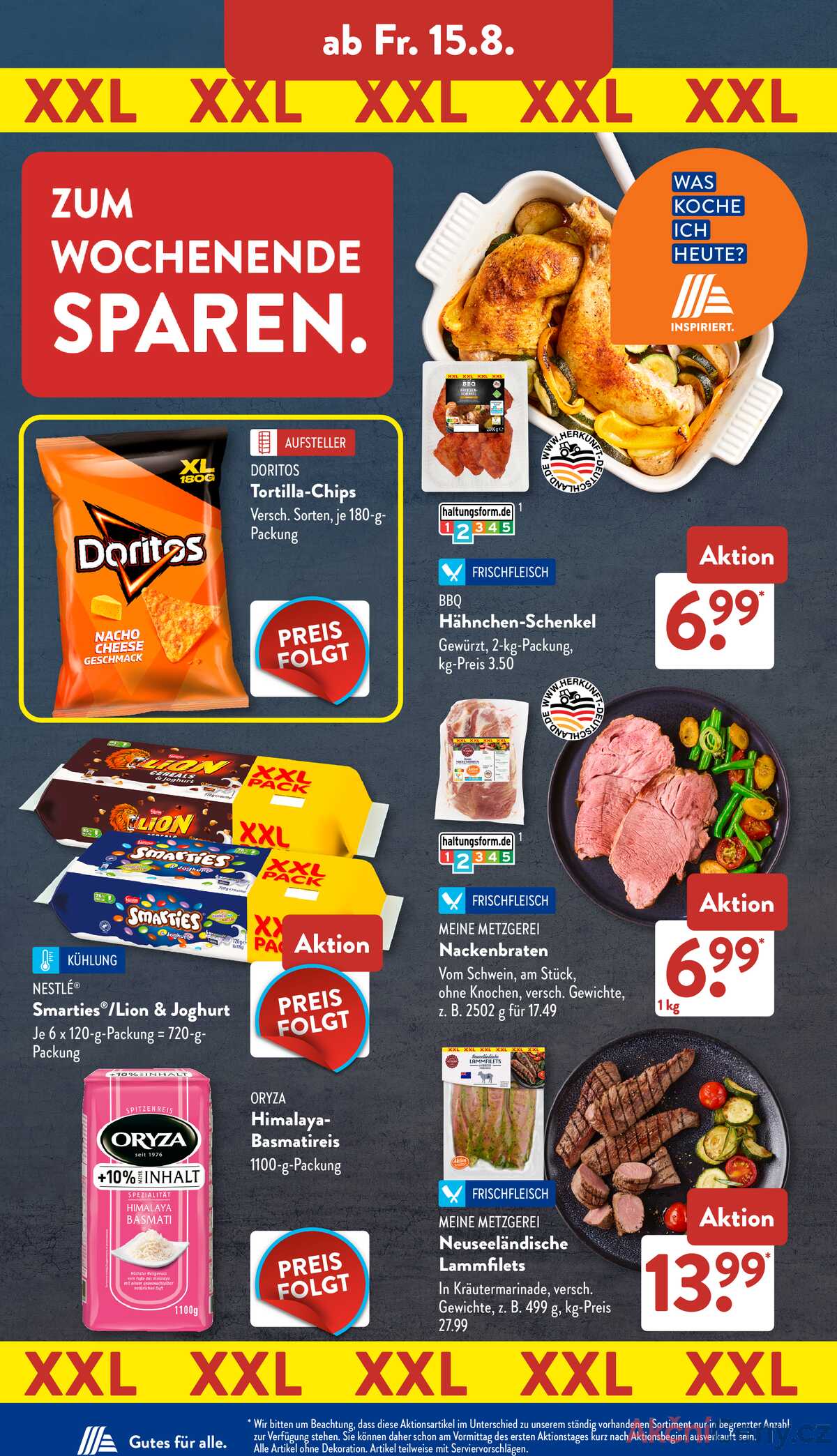 Leták ALDI SÜD Německo 11.8.-17.8.2025 strana 16