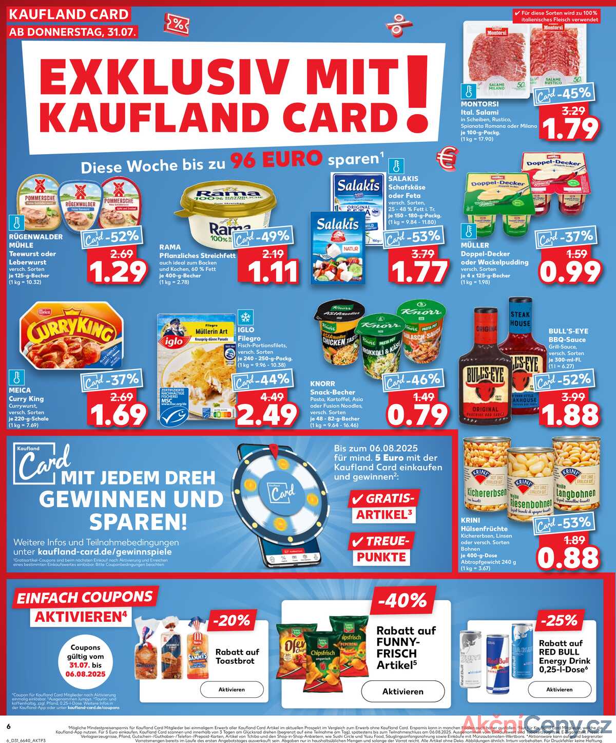 Leták Kaufland Německo 31.7.-6.8.2025 strana 6