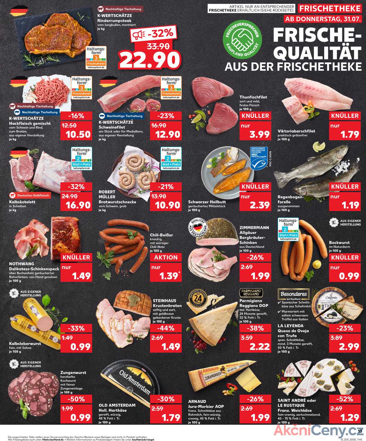 Leták Kaufland Německo 31.7.-6.8.2025 strana 13