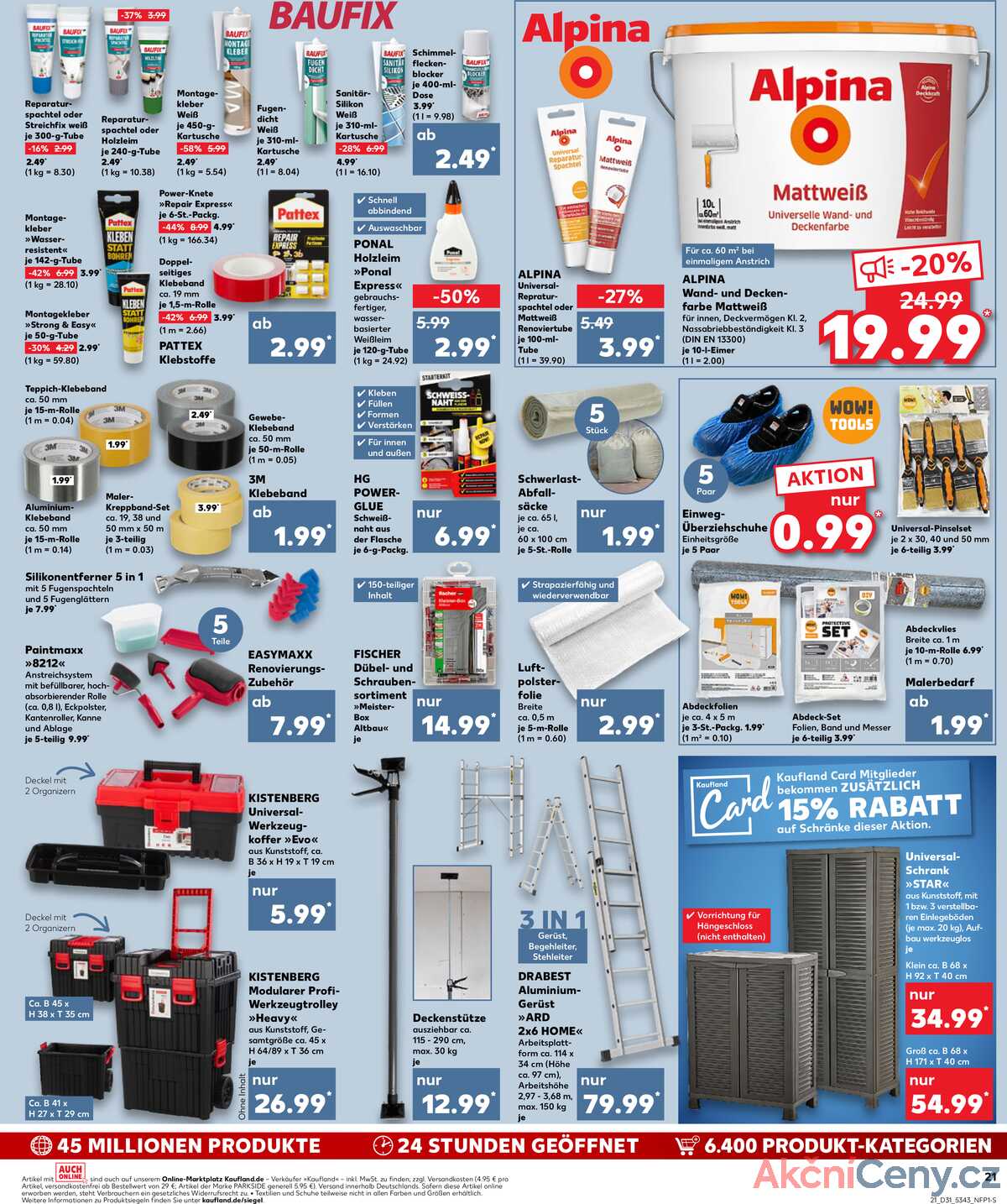 Leták Kaufland Německo 31.7.-6.8.2025 strana 21
