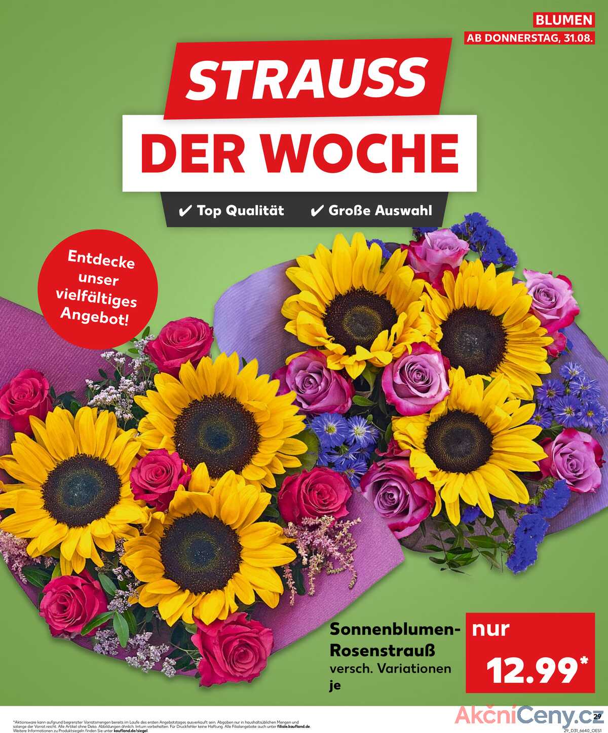 Leták Kaufland Německo 31.7.-6.8.2025 strana 29