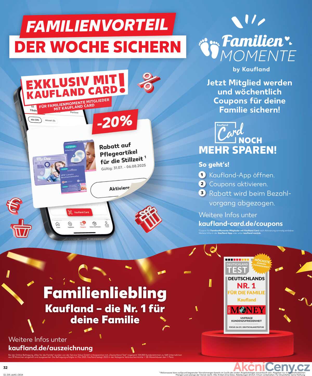 Leták Kaufland Německo 31.7.-6.8.2025 strana 32