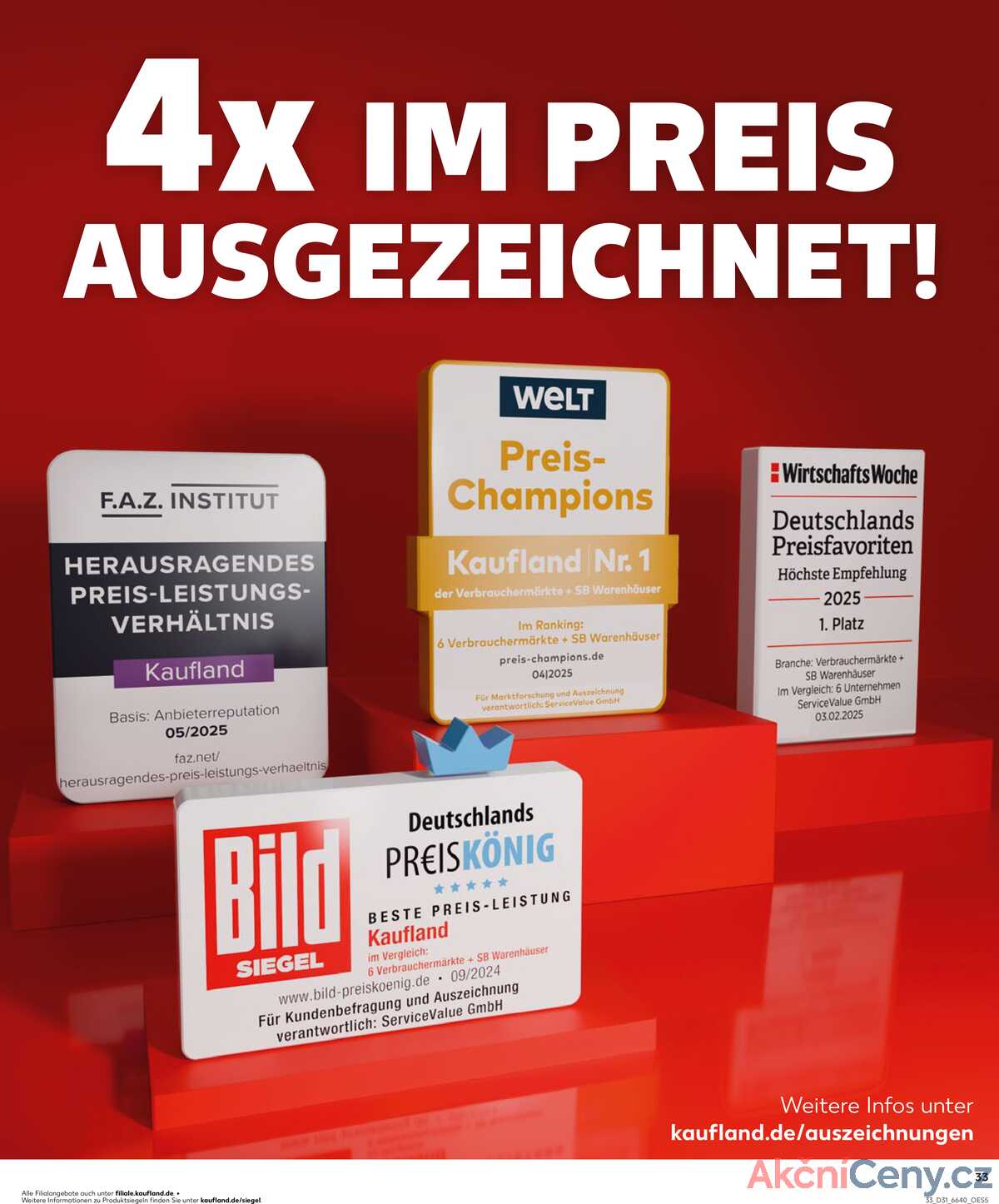 Leták Kaufland Německo 31.7.-6.8.2025 strana 33