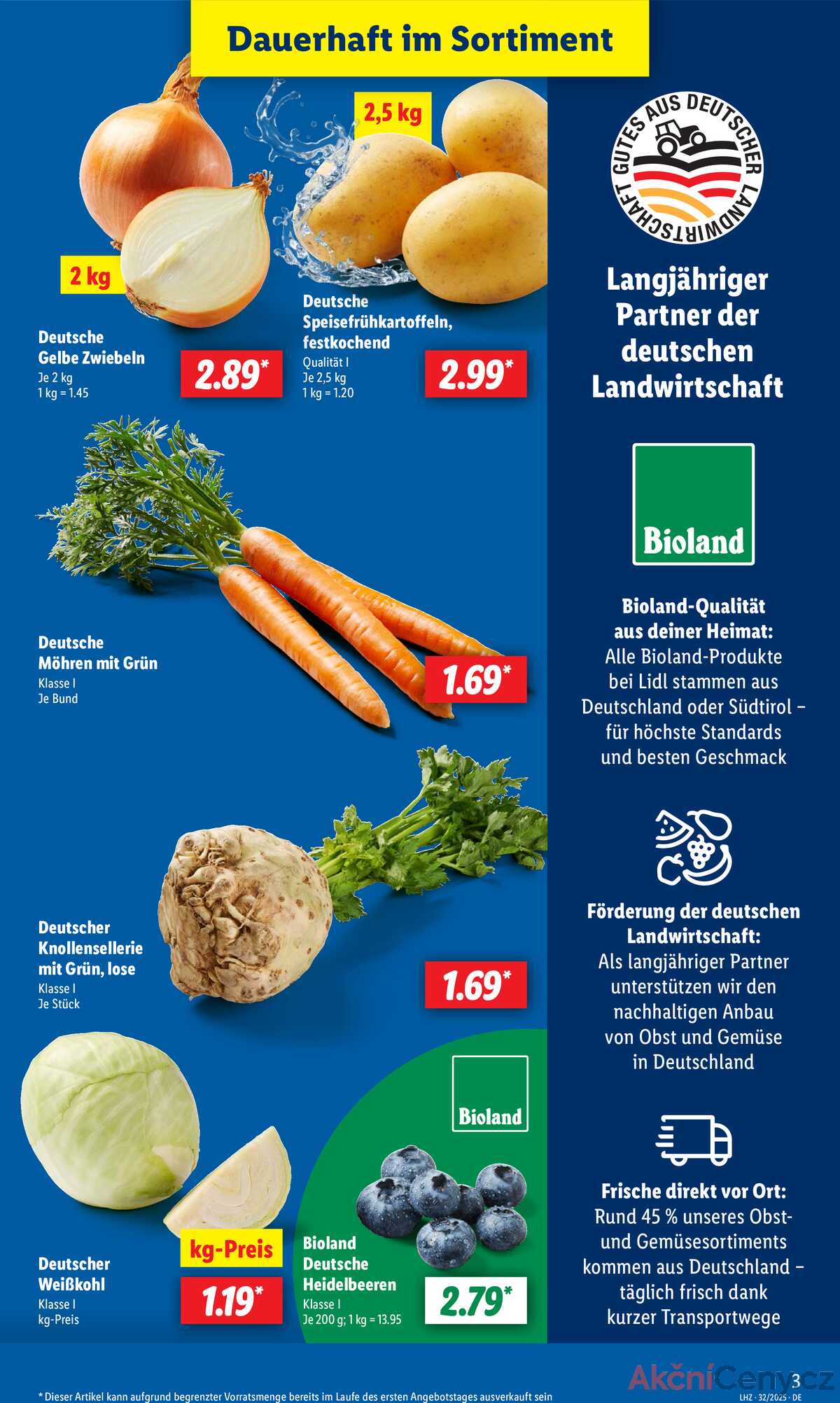 Leták Lidl Německo 4.8.-9.8.2025 strana 3