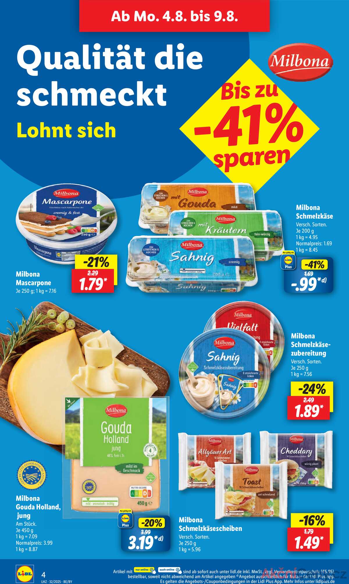 Leták Lidl Německo 4.8.-9.8.2025 strana 6