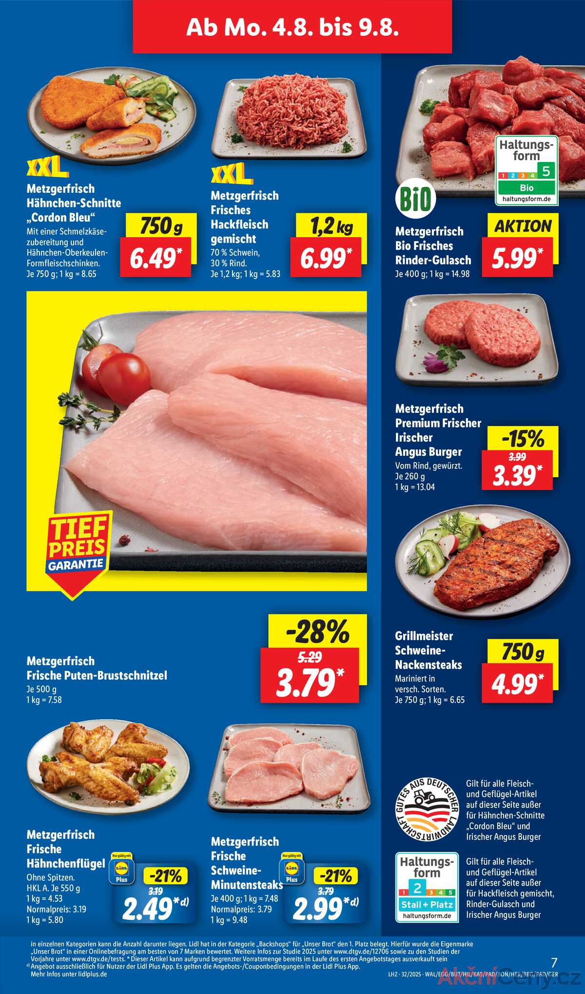 Leták Lidl Německo 4.8.-9.8.2025 strana 11