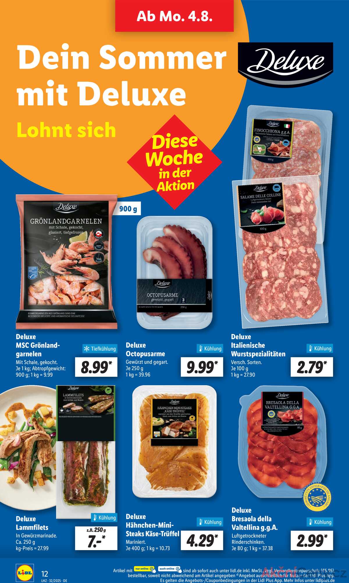 Leták Lidl Německo 4.8.-9.8.2025 strana 20