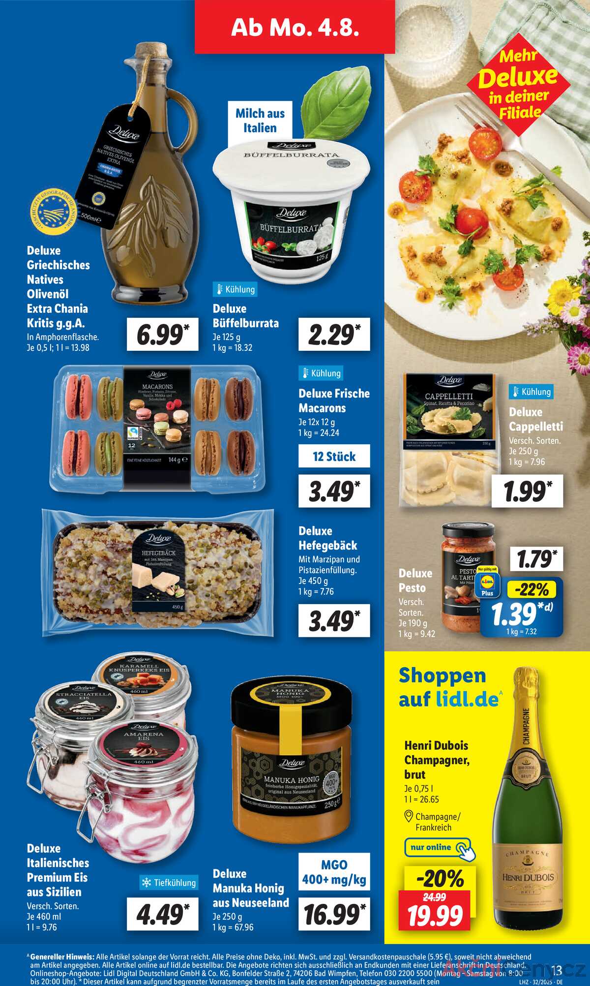 Leták Lidl Německo 4.8.-9.8.2025 strana 21