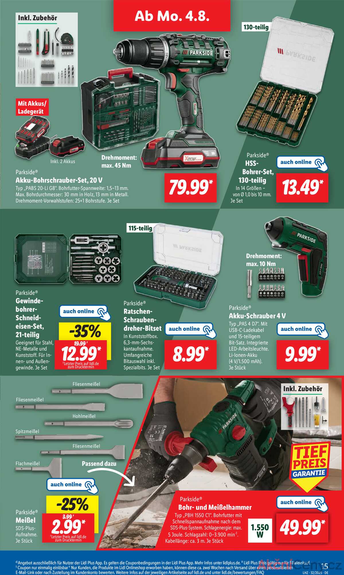 Leták Lidl Německo 4.8.-9.8.2025 strana 23