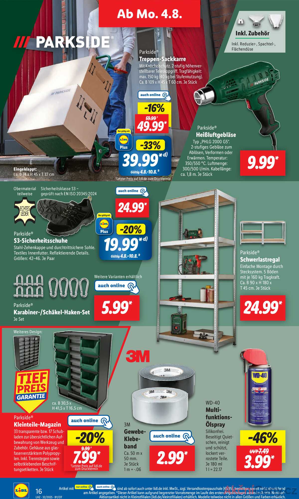 Leták Lidl Německo 4.8.-9.8.2025 strana 24