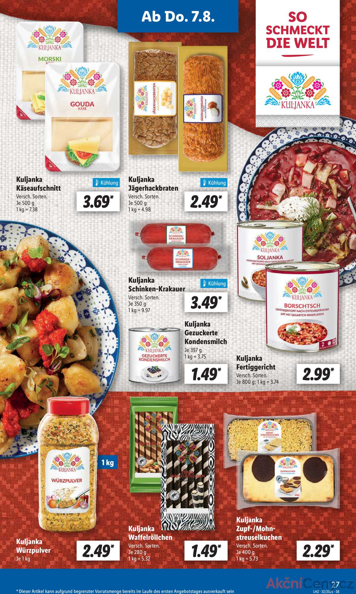 Leták Lidl Německo 4.8.-9.8.2025 strana 43