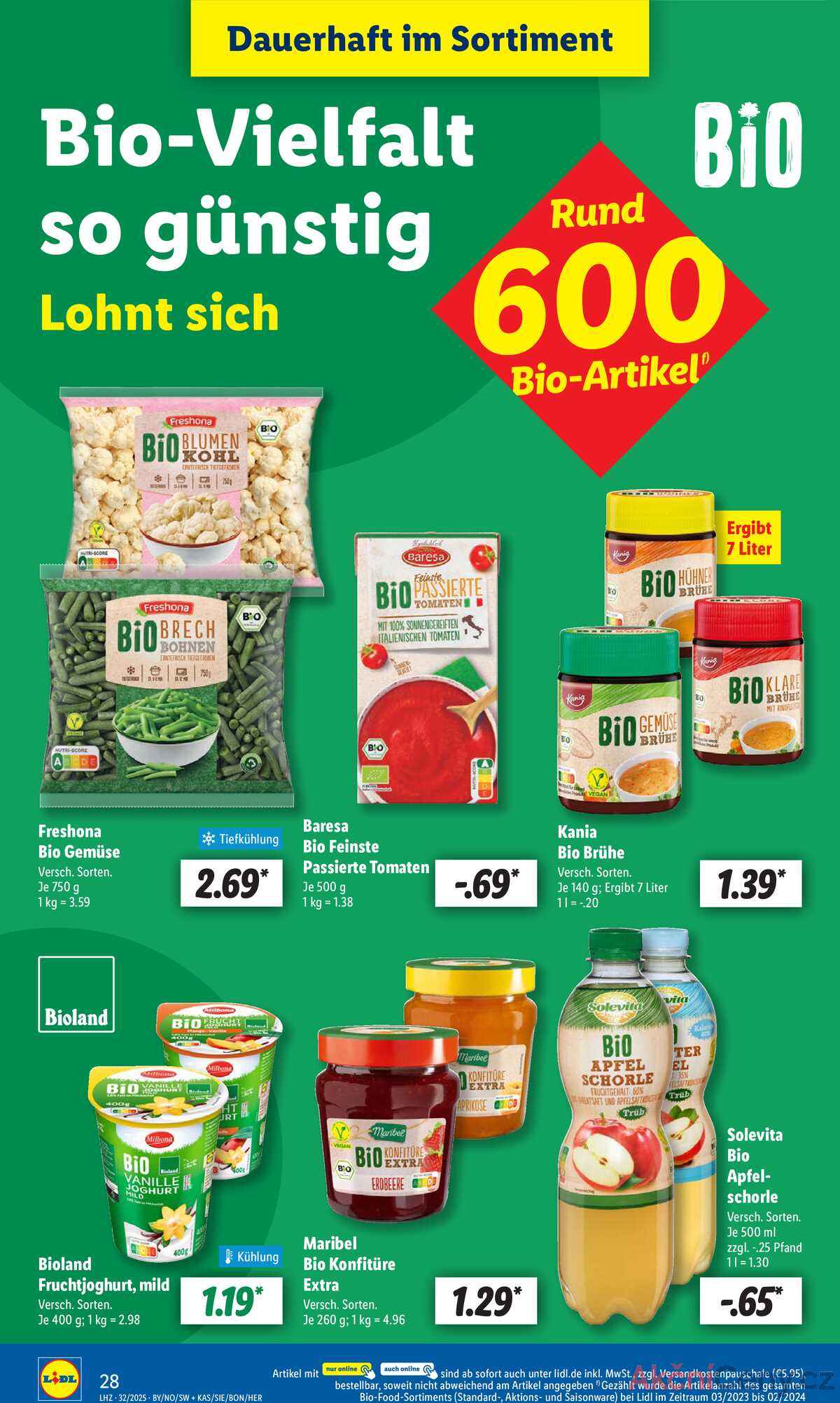 Leták Lidl Německo 4.8.-9.8.2025 strana 52