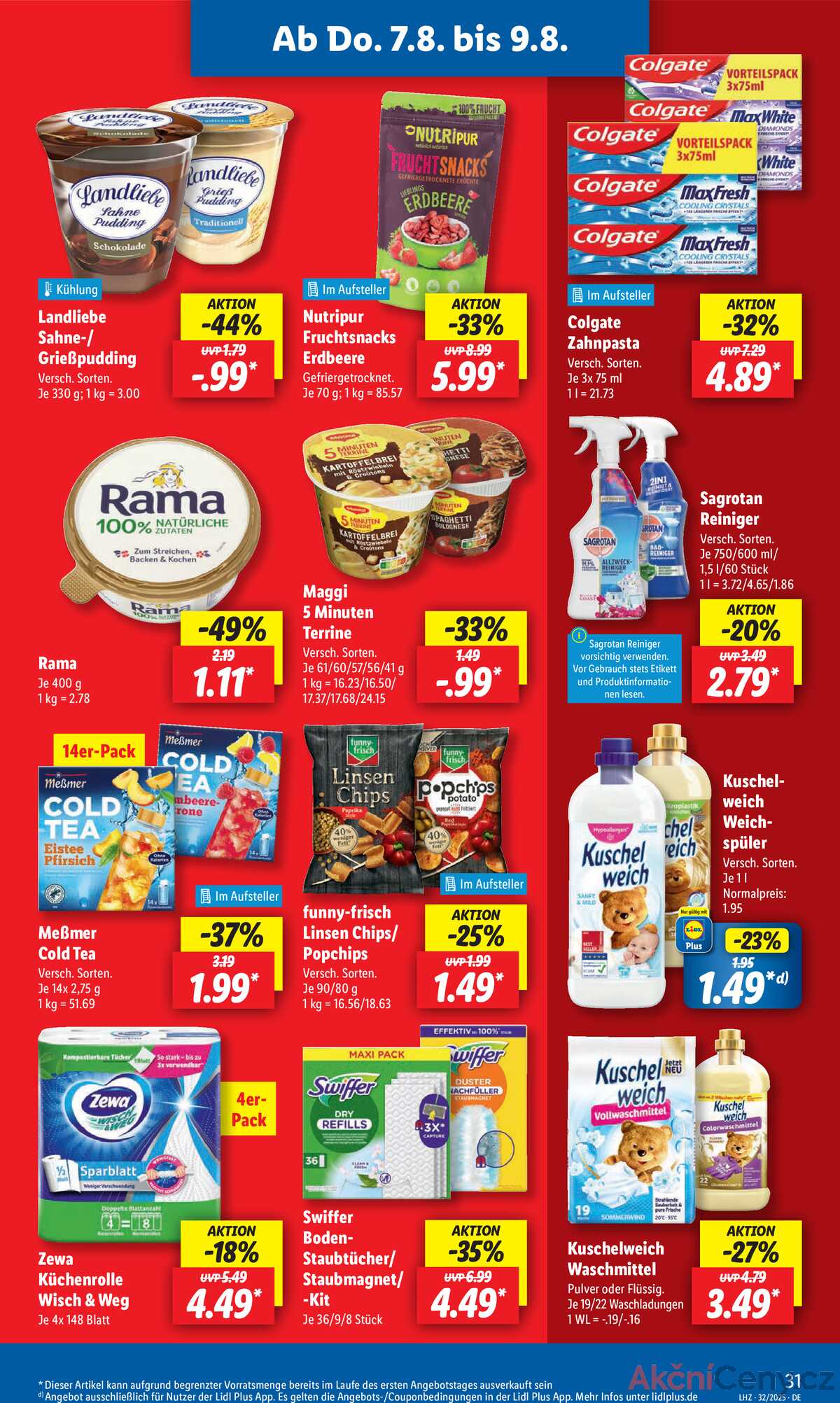 Leták Lidl Německo 4.8.-9.8.2025 strana 55