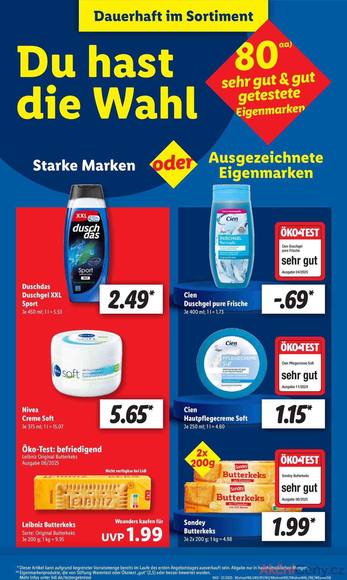 Leták Lidl Německo 4.8.-9.8.2025 strana 57