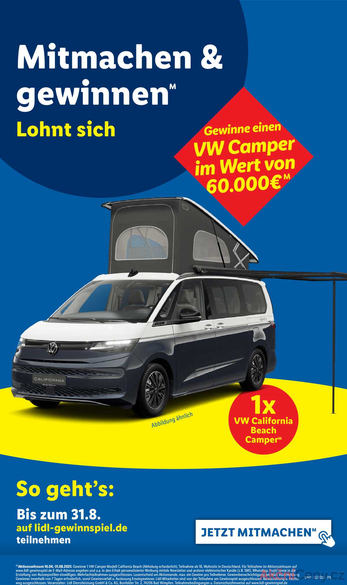 Leták Lidl Německo 4.8.-9.8.2025 strana 61