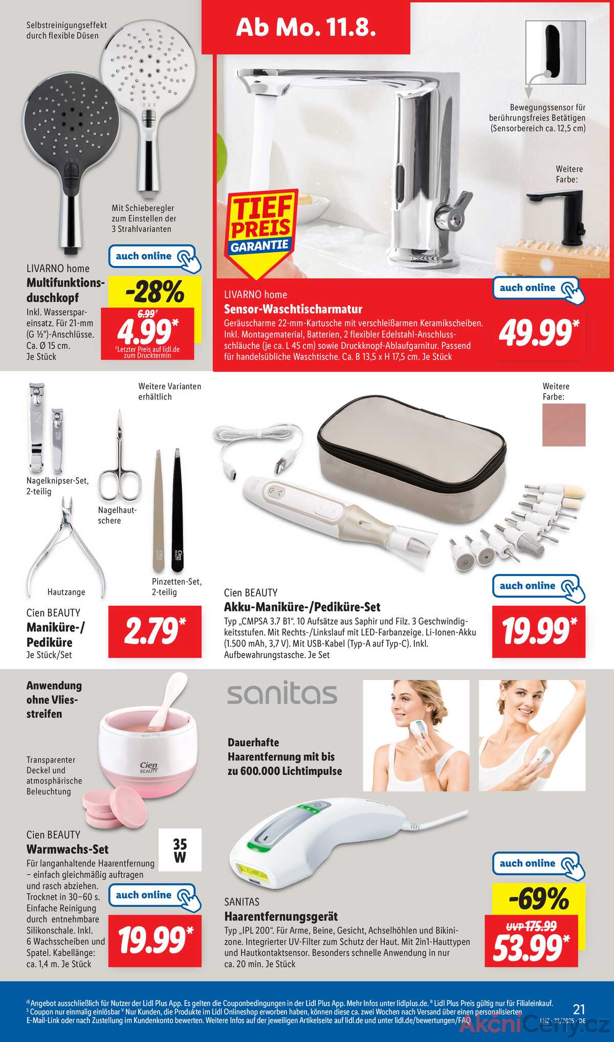 Leták Lidl Německo 11.8.-16.8.2025 strana 7