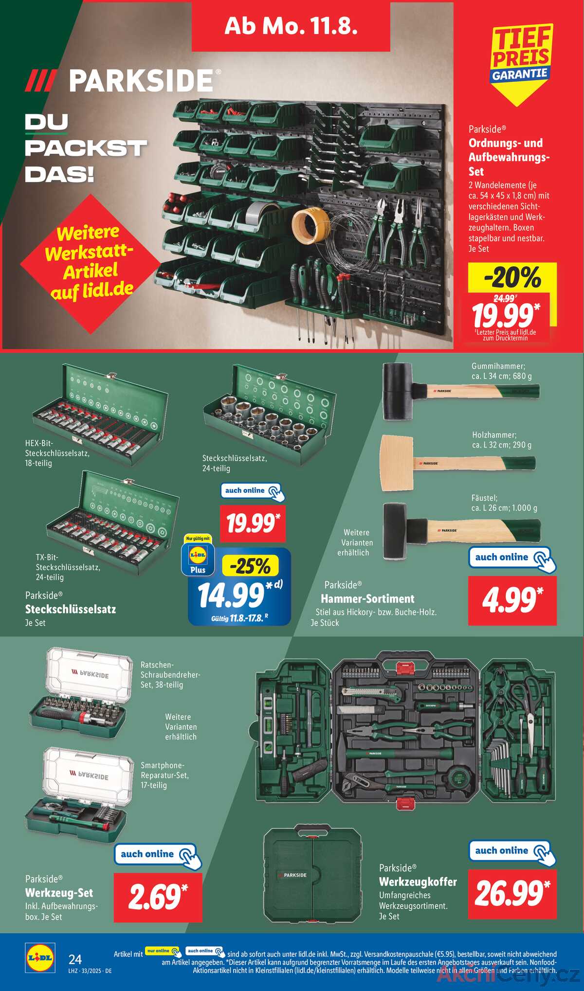 Leták Lidl Německo 11.8.-16.8.2025 strana 10