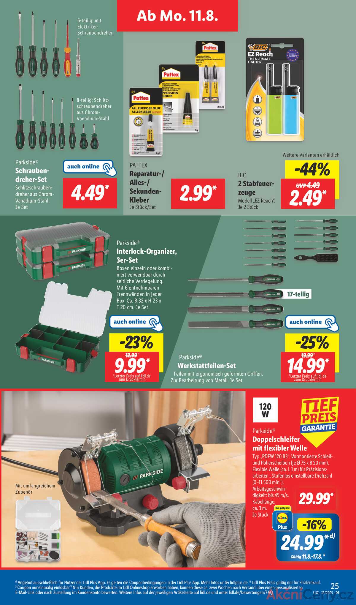 Leták Lidl Německo 11.8.-16.8.2025 strana 11