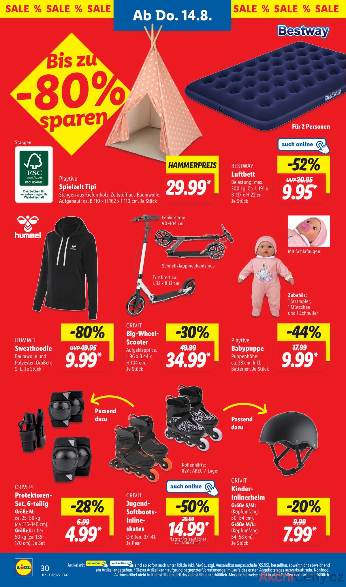 Leták Lidl Německo 11.8.-16.8.2025 strana 16