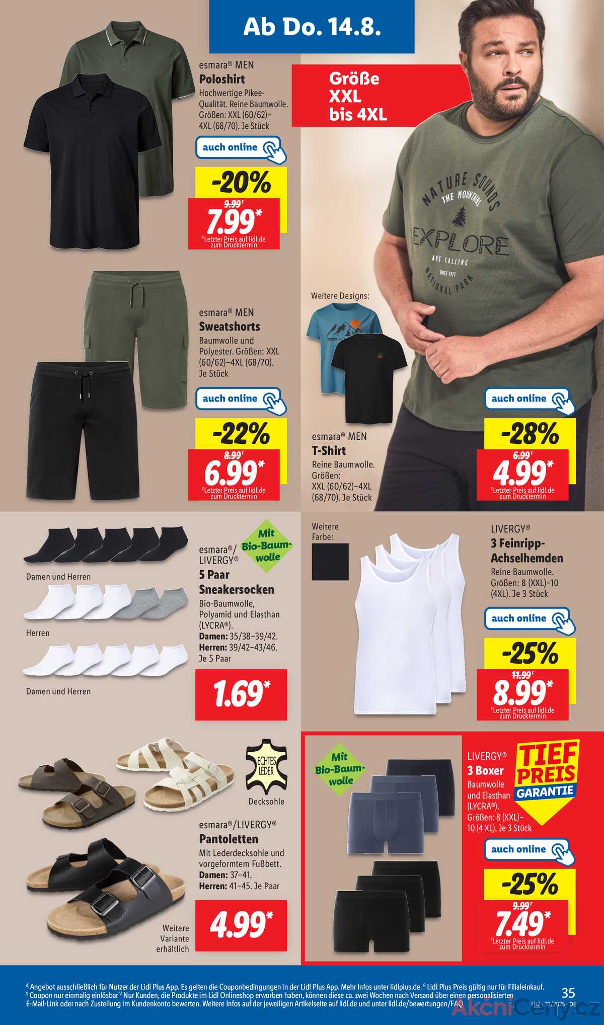 Leták Lidl Německo 11.8.-16.8.2025 strana 21