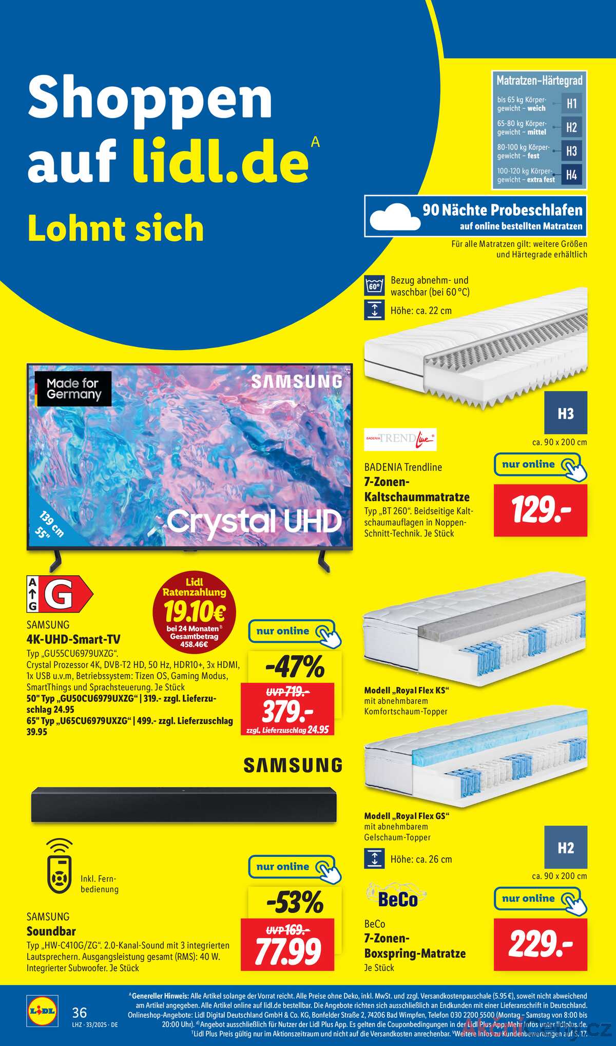 Leták Lidl Německo 11.8.-16.8.2025 strana 22