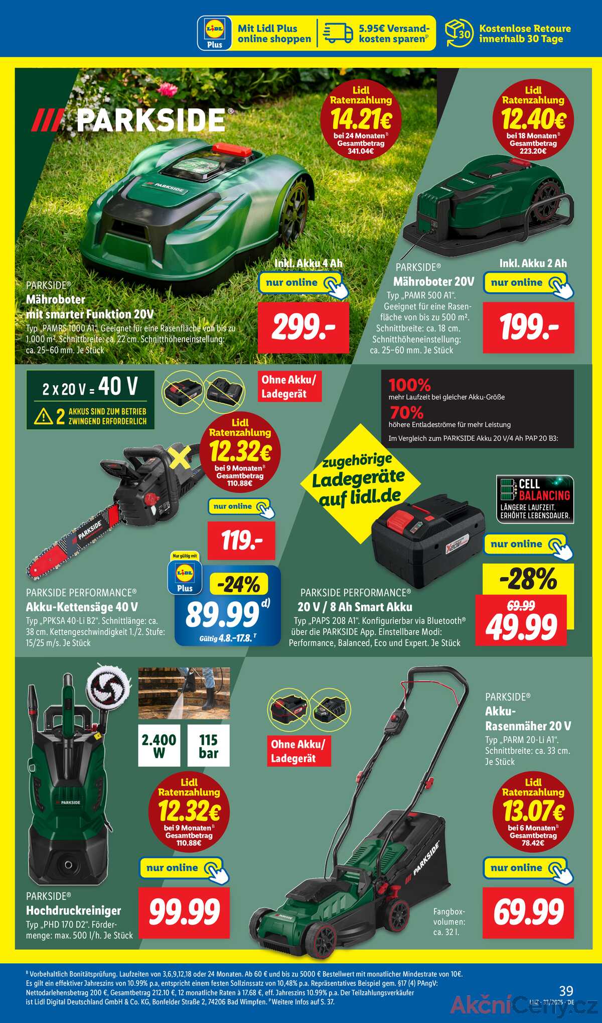 Leták Lidl Německo 11.8.-16.8.2025 strana 25