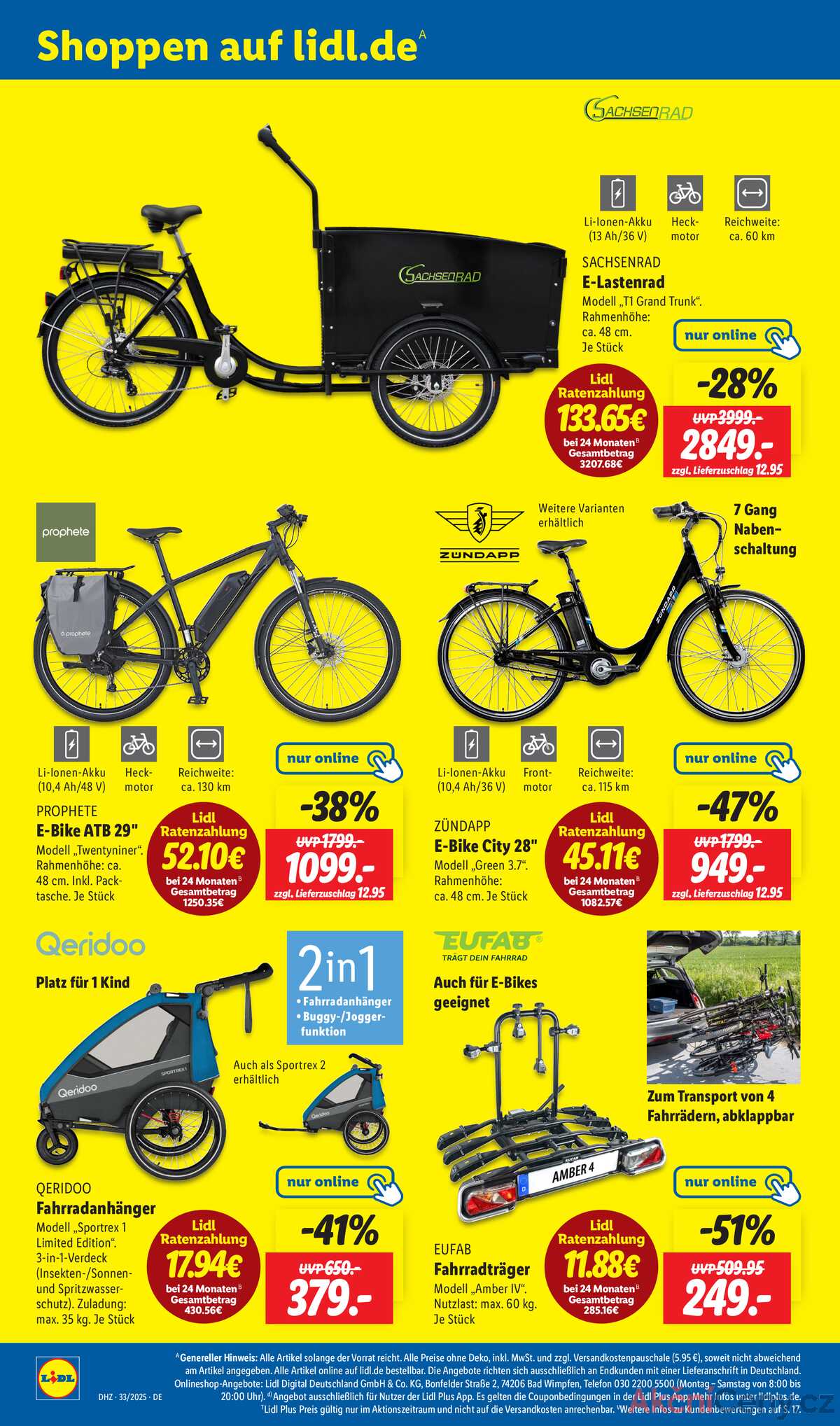 Leták Lidl Německo 11.8.-16.8.2025 strana 32