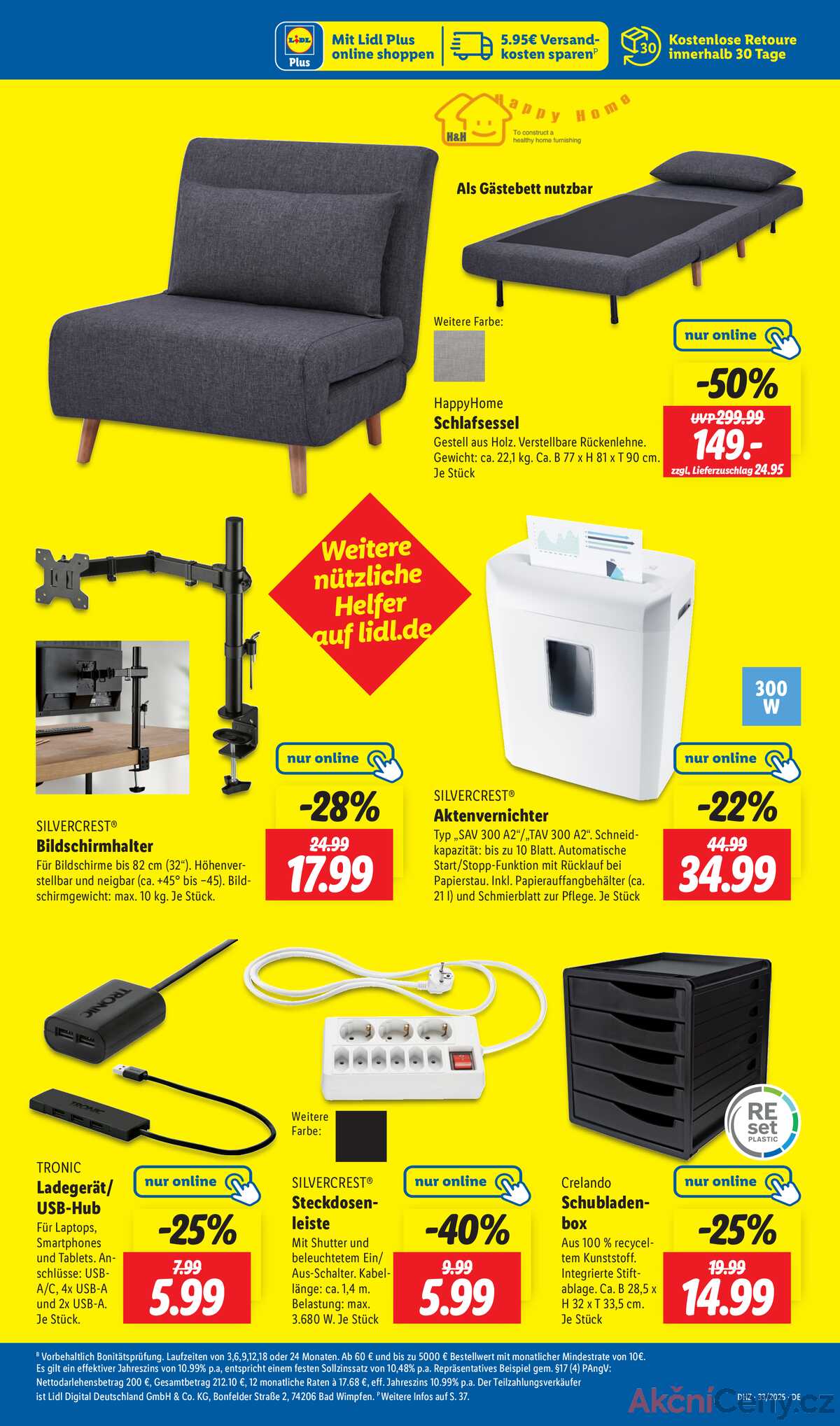 Leták Lidl Německo 11.8.-16.8.2025 strana 33