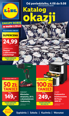 Katalog Lidl Polsko 4.8.-10.8.2025