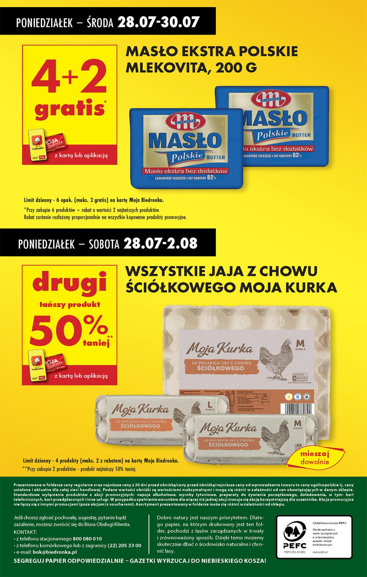 Leták Biedronka Polsko 28.7.-3.8.2025 strana 84
