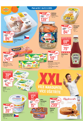 Akční leták Globus 30.7. - 12.8.2025 - Globus Praha - Čakovice