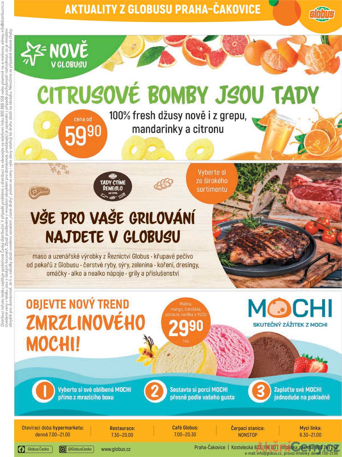 Akční leták Globus 30.7. - 5.8.2025 - Globus Praha - Čakovice strana 34