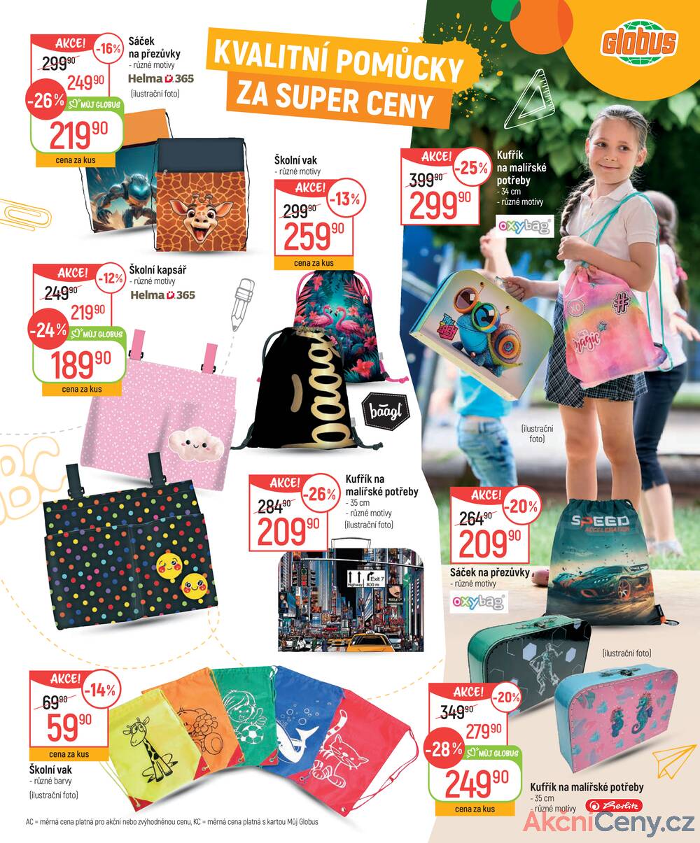 Leták Globus - Akční leták Globus 30.7. - 9.9.2025 - Globus Praha - Zličín - strana 15