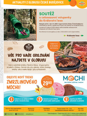 Akční leták Globus 30.7. - 5.8.2025 - Globus České Budějovice