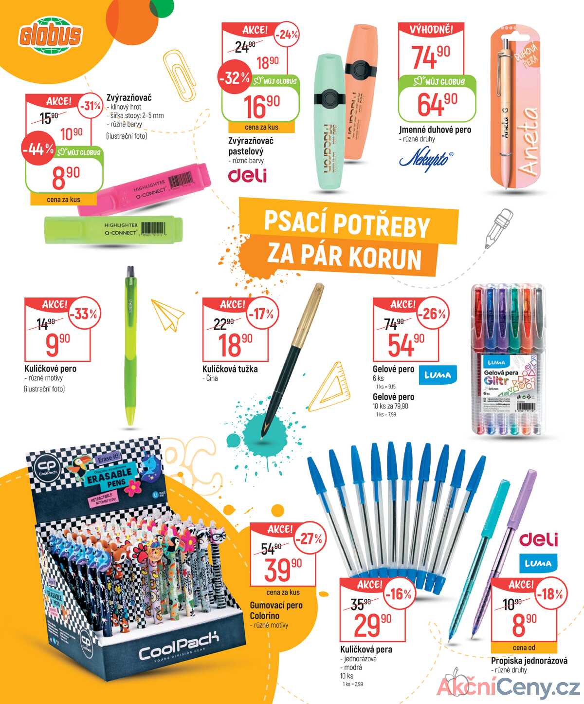 Akční leták Globus 30.7. - 9.9.2025 - Globus Chomutov strana 6