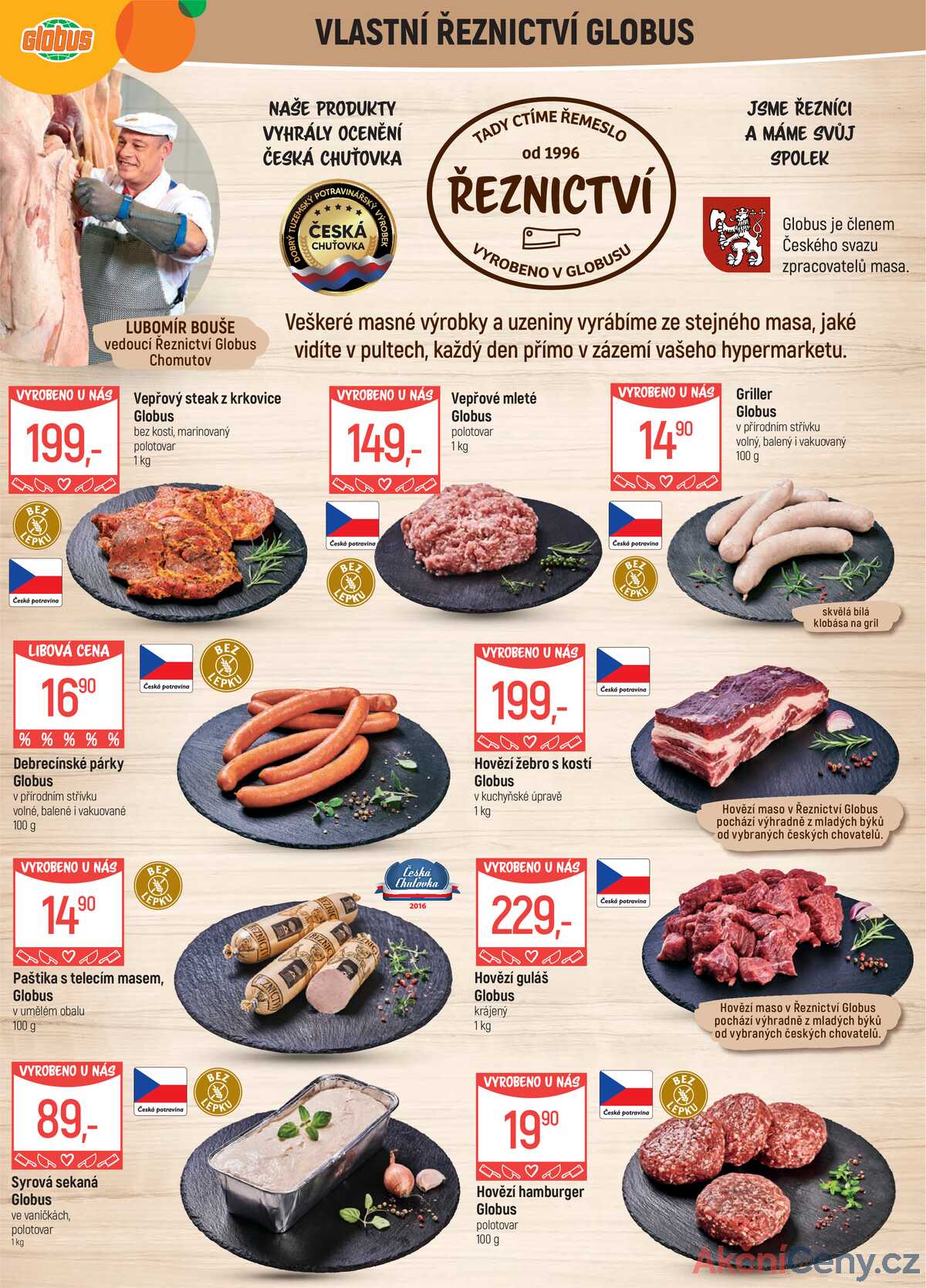 Akční leták Globus 30.7. - 5.8.2025 - Globus Chomutov strana 5