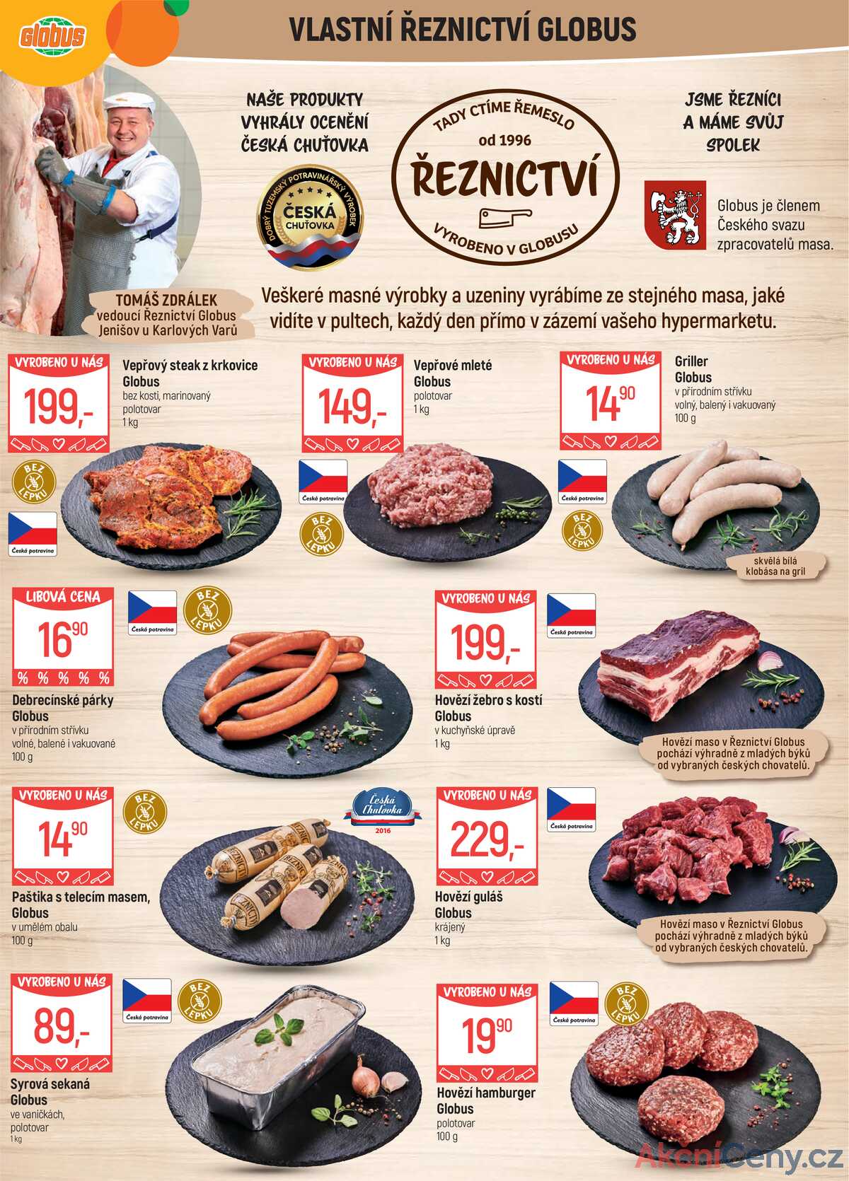 Akční leták Globus 30.7. - 5.8.2025 - Globus Jenišov u Karlových Varů strana 5