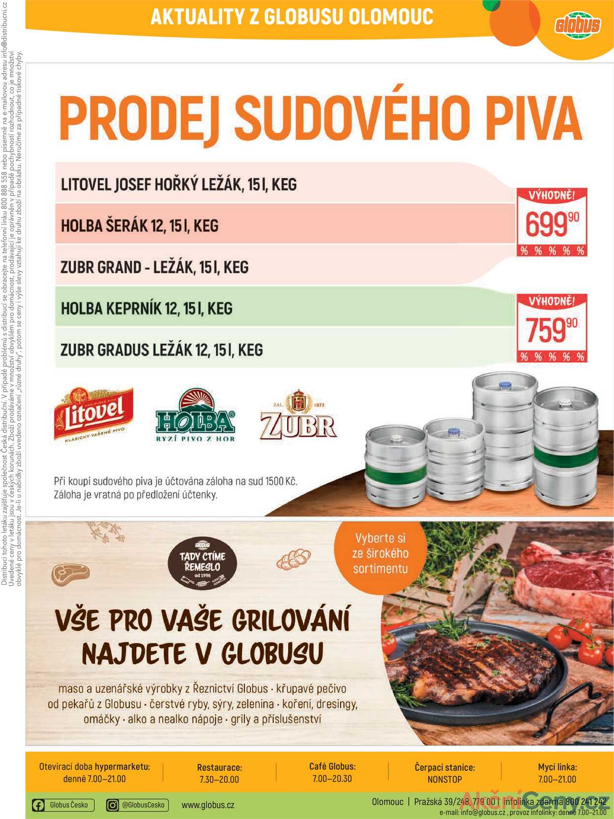 Akční leták Globus 30.7. - 5.8.2025 - Globus Olomouc strana 34