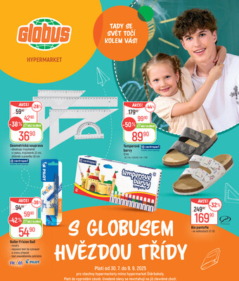 Akční leták Globus 30.7. - 9.9.2025 - Globus Chotíkov u Plzně