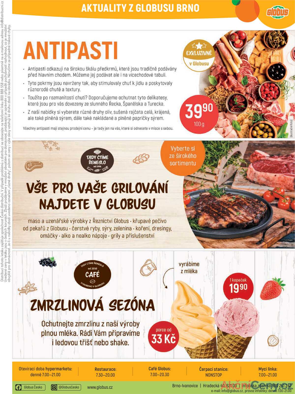Akční leták Globus 30.7. - 5.8.2025 - Globus Brno Ivanovice strana 34