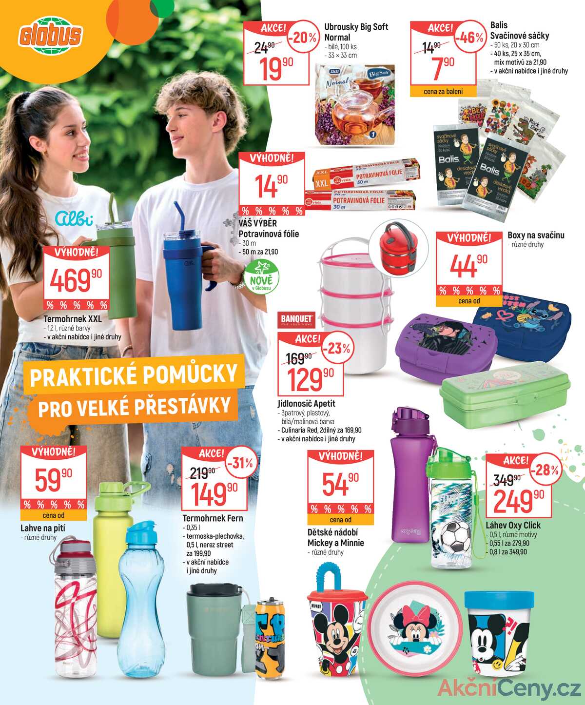 Akční leták Globus 30.7. - 9.9.2025 - Globus Praha - Štěrboholy strana 20