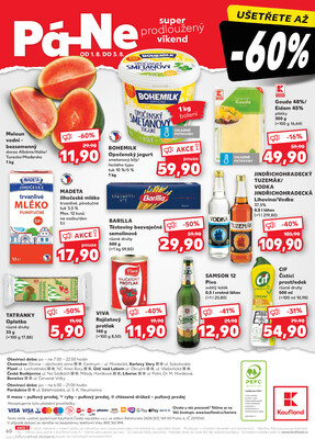 Kaufland 30.7. - 5.8. - Kaufland České Budějovice II - Milady Horákové