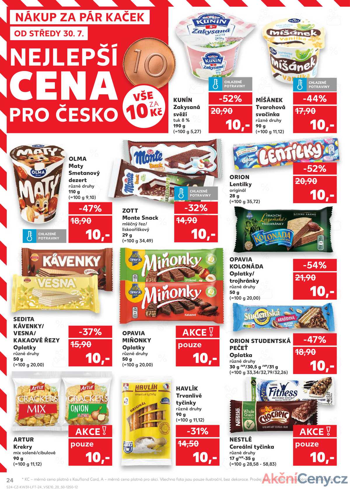 Kaufland 30.7. - 5.8. - Kaufland - Brno - Slatina strana 24