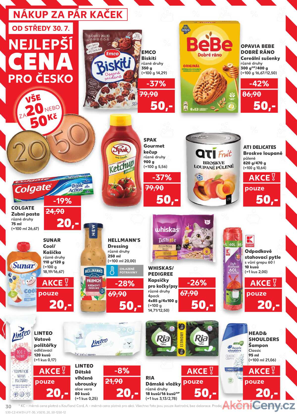 Kaufland 30.7. - 5.8. - Kaufland - Brno - Slatina strana 30