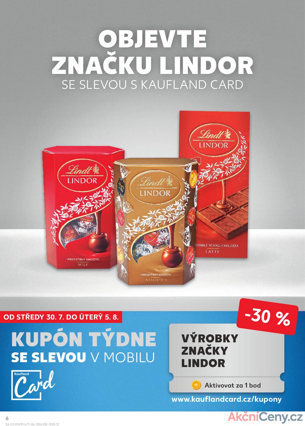 Leták Kaufland - Kaufland 30.7. - 5.8. - Kaufland Praha-Barrandov - strana 6