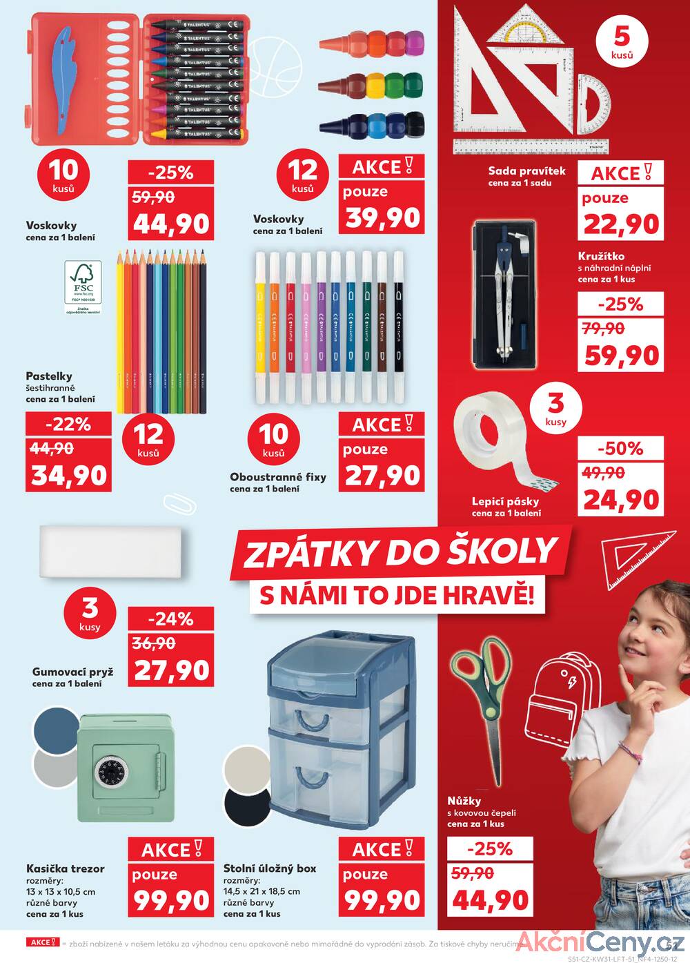 Leták Kaufland - Kaufland 30.7. - 5.8. - Kaufland Praha-Barrandov - strana 51