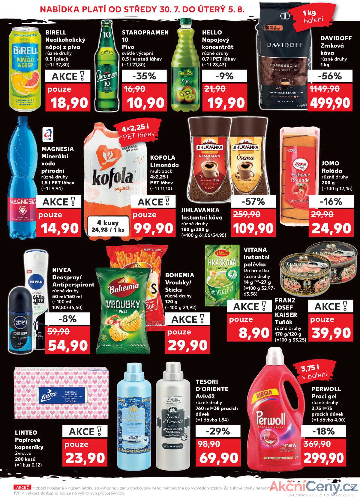 Kaufland 30.7. - 5.8. - Kaufland - Praha 12 (Modřany) strana 3