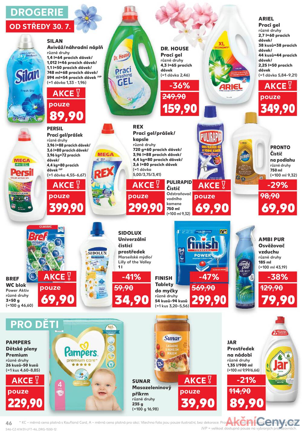 Leták Kaufland - Kaufland 30.7. - 5.8. - Kaufland - Praha 4 (Michle) - strana 46