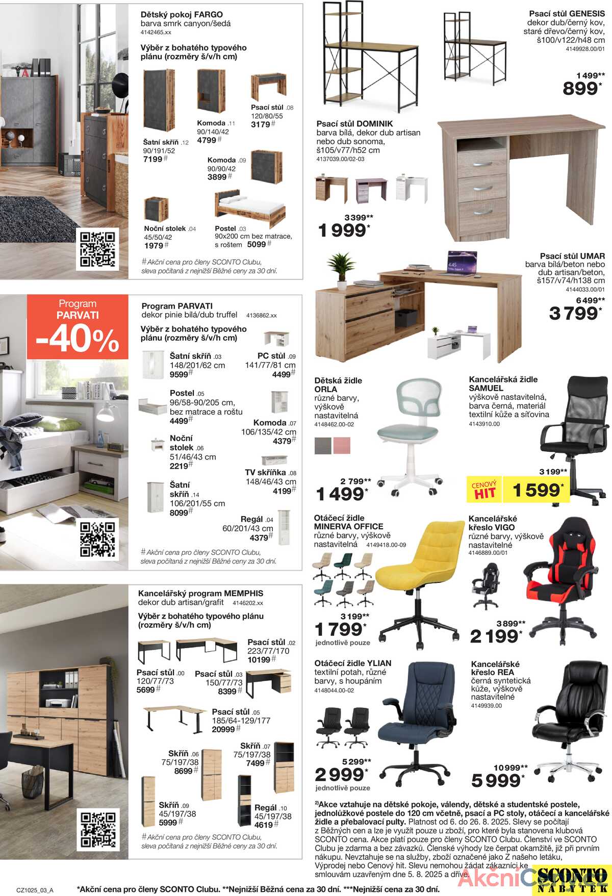 Sconto nábytek od 6.8. do 26.8.2025 strana 3