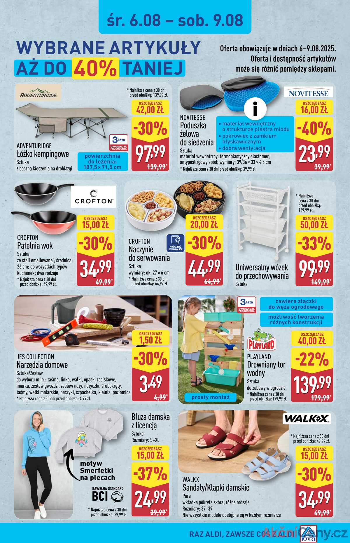 Leták Aldi Polsko 6.8.-12.8.2025 strana 3